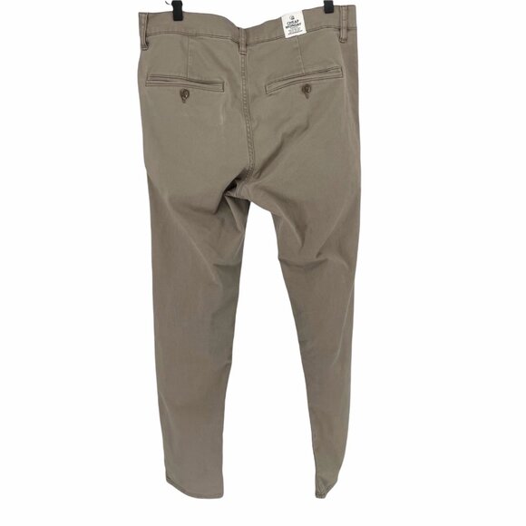 Cheap Monday men's muted green slack chino slim fit cotton pants 30 MSRP 90 - Picture 4 of 12